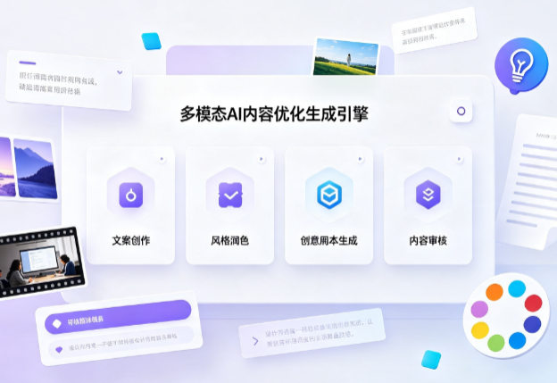 罗定市AI智能内容优化创新 多模态生成技术丰富数字内容创作生态